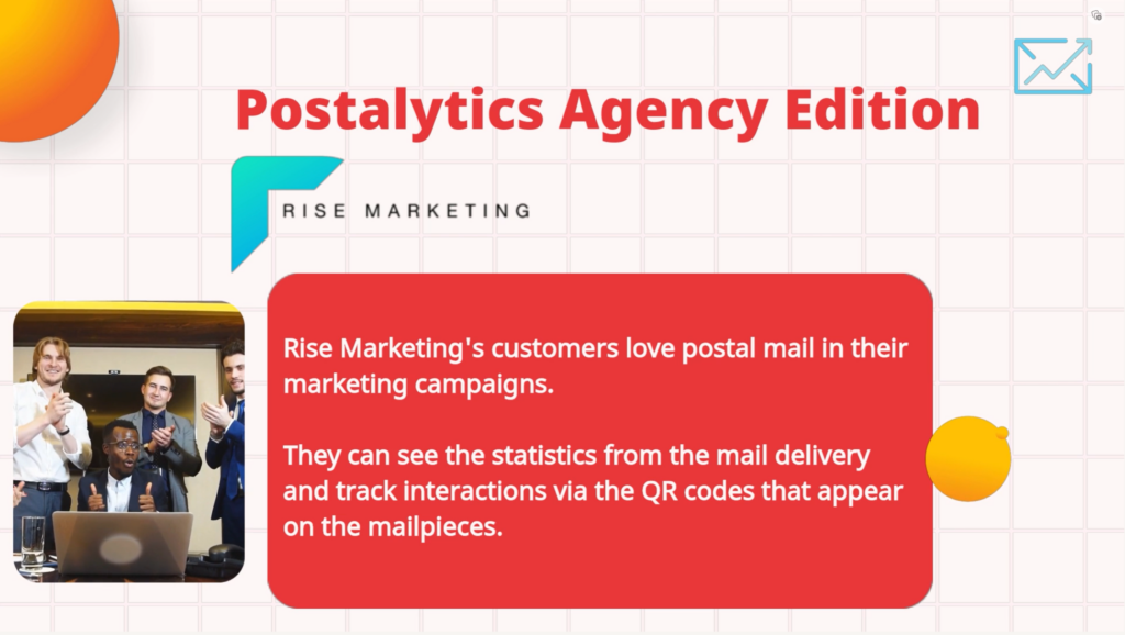 Postalytics Agency Edition Tracking via Personalized QR Codes