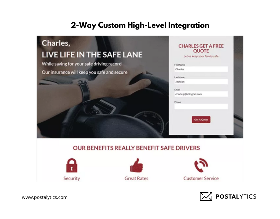 2 Way Custom High Level Integration