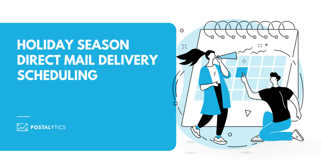 holiday season direct mail deliver scheduling people enjoying the holidays planning ahead