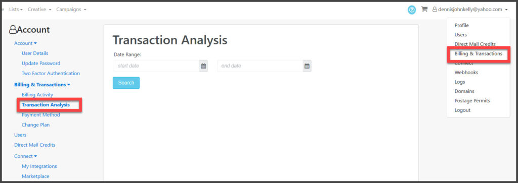 Transaction Analysis