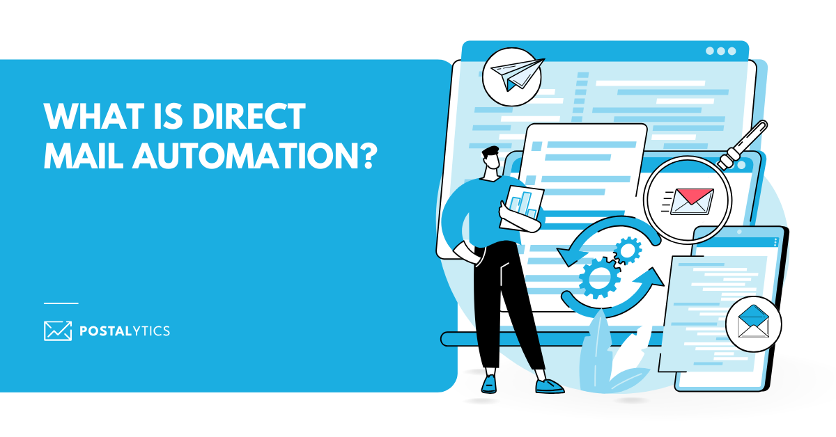 direct mail automation icons